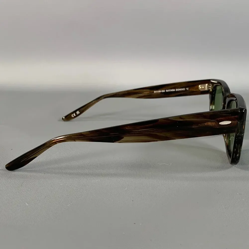 BARTON PERREIRA Brown Tortoise Sunglasses & Eyewear